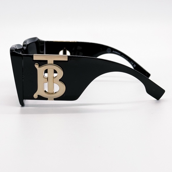 NEW BURBERRY BE4406U 3001/87 WOMEN SUNGLASSES BE4406U 300187 BLACK EYEWEAR - Picture 7 of 11